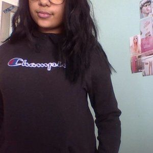 champion black hoodie